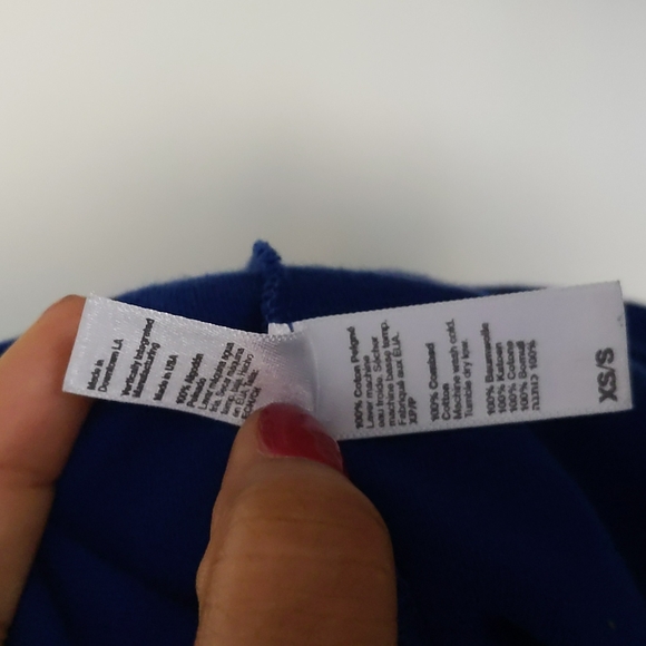 American Apparel Blue Sleeveless Bodycon Mini Dress, XS/S - Picture 5 of 6